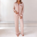 COCO & CICI TENCEL PYJAMA BROEK DAMES POWDER PEACH MAAT XL