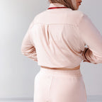 COCO & CICI TENCEL PYJAMA BROEK DAMES POWDER PEACH MAAT XL
