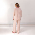 COCO & CICI TENCEL PYJAMA SET DAMES POWDER PEACH - MAAT XL
