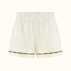TENCEL™ Pyjama Set Lang/Kort Dames Off White S