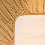 COCO & CICI TENCEL TWILL HOESLAKEN OKERGEEL 180 X 200 X 30 CM