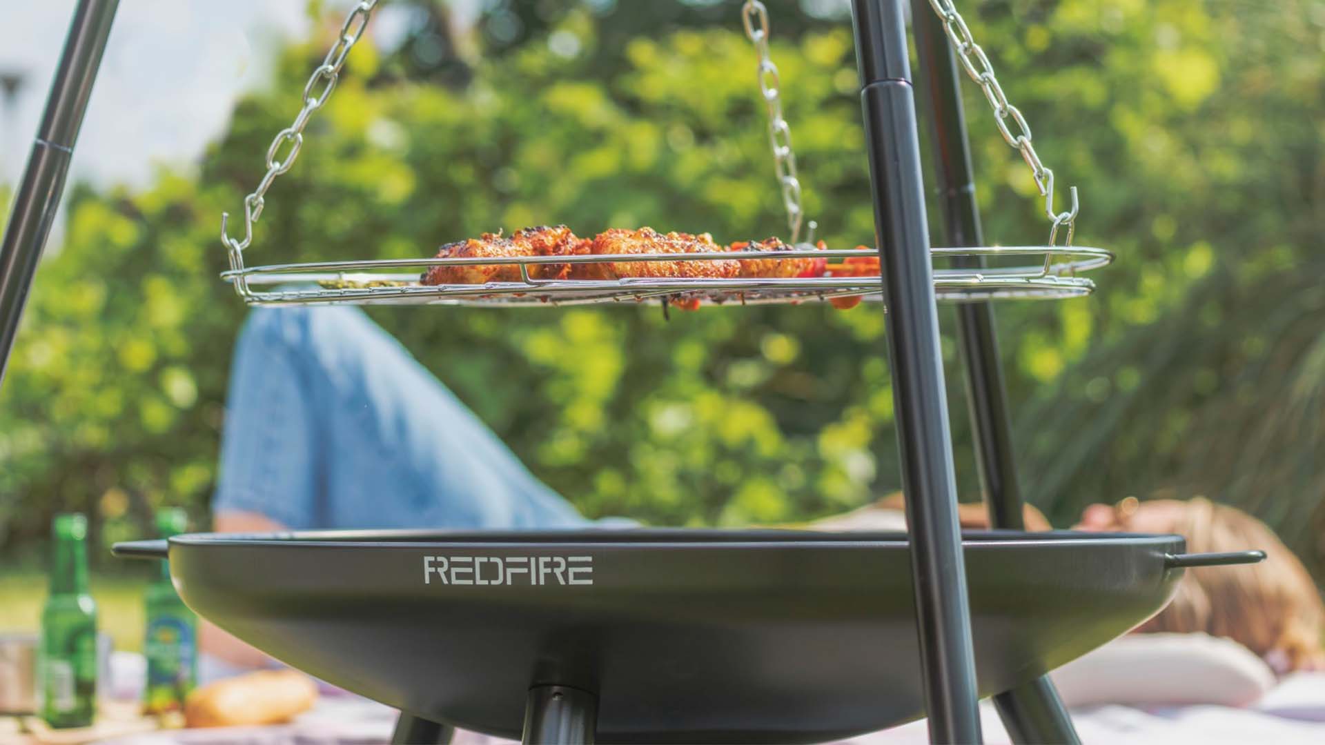 REDFIRE EL PASO BARBECUE TRIPOD ZWART/ZILVER