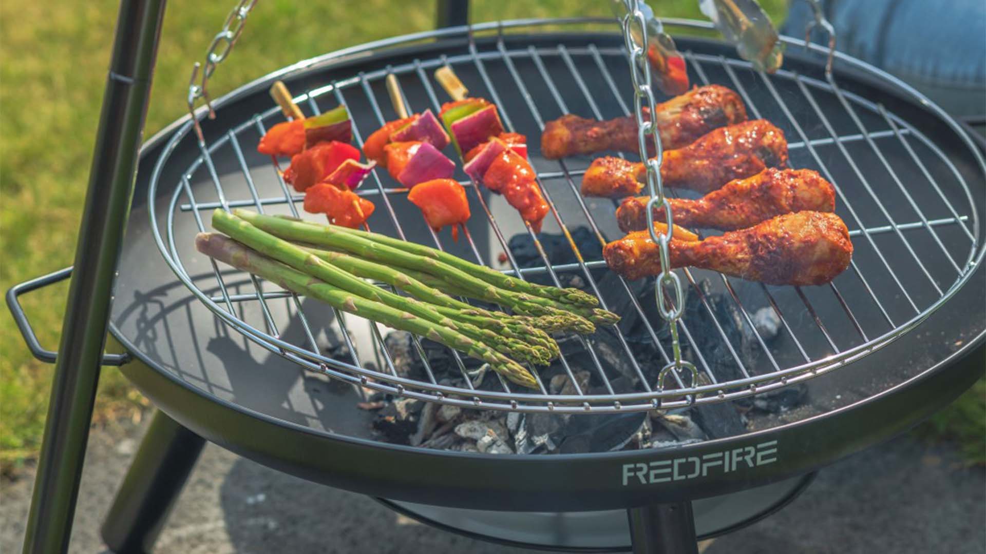 REDFIRE EL PASO BARBECUE TRIPOD ZWART/ZILVER