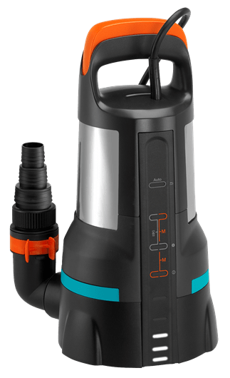 2-IN-1 SCHOON EN VUILWATER DOMPELPOMP 19500 MET AQUASENSOR