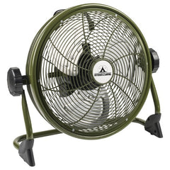  AOD12ACCU LI-ION VLOERVENTILATOR 35 CM GROEN 25 WATT