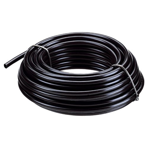 8 MM AANVOERSLANG ZWART PER METER