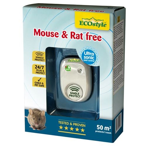 MOUSE & RAT FREE 50M² SINGLE PROTECT - 1 KAMER