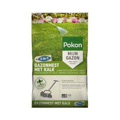 GAZONMEST MET KALK 3-IN-1 125M²