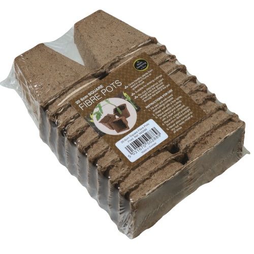 VEZEL POT VIERKANT 6 X 6 X 6 CM VERPAKT PER 20