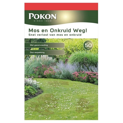 MOS EN ONKRUID WEG! (3-IN-1) 2750 GRAM 50M²