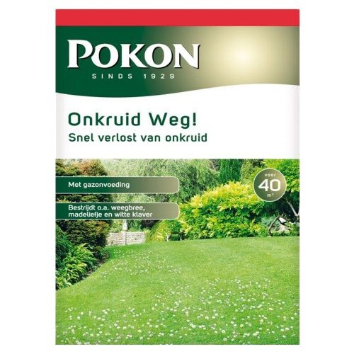 ONKRUID WEG! 800 GRAM 40M²