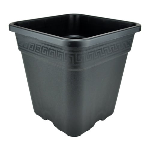 VIERKANTE POT 14 LITER 28,5 X 28,5 X 28,4 CM