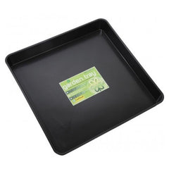  PLANTENSCHAAL 60 CM VIERKANT ZWART