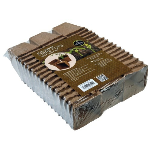  VEZEL POT VIERKANT 8 X 8 X 7 CM VERPAKT PER 48