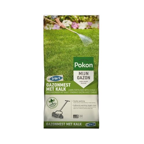 GAZONMEST MET KALK 3-IN-1 250M²