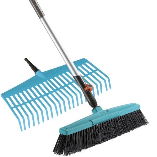 COMBISYSTEEM SET STEEL 130 CM + STRAATBEZEM 45 CM + GAZONHARK 43 CM