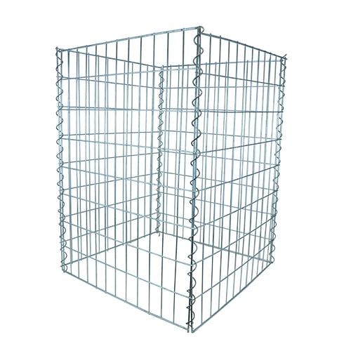 GARDEN BLADKORF EN COMPOSTSILO 80 X 80 X 80 CM