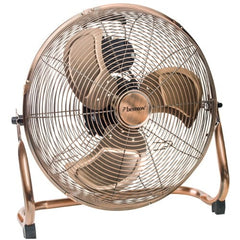 DFA40CO RETRO VLOERVENTILATOR 45 CM KOPER 100 WATT