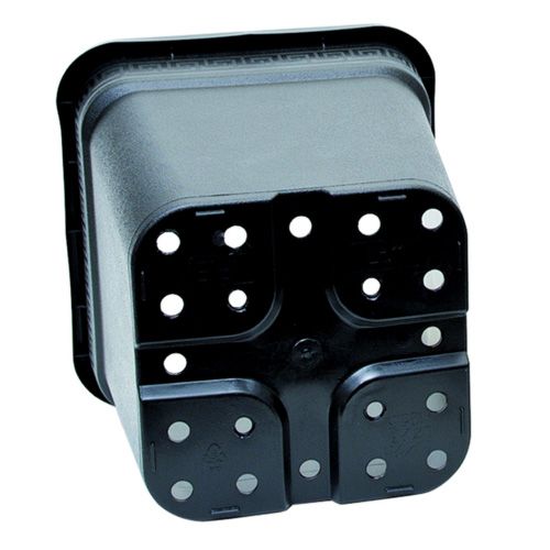  VIERKANTE POT 11 LITER 25 X 25 X 25,5 CM