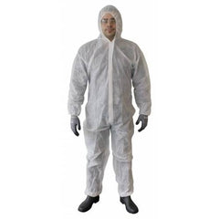  POLYPROPYLEEN WEGWERP OVERALL MAAT XL