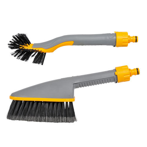  TWIN PACK AUTOWASBORSTEL & WIELBORSTEL INCL. SHAMPOOSTICKS
