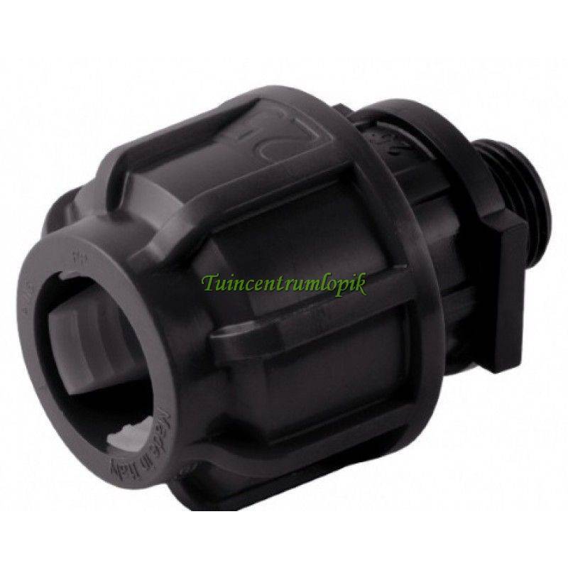 511 PE OVERGANG BUITENDRAAD 25 MM X 1"