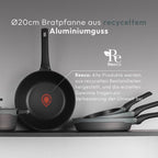 Bergner Masterpro Gastro Koekenpan - Ø 20 Cm - Inductie - Heatdot Technology Indicator - Duurzaam