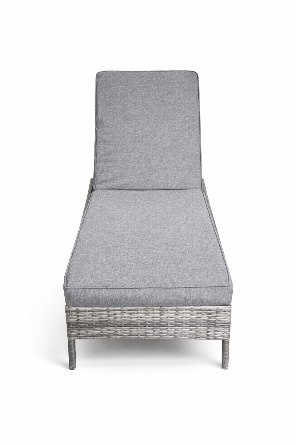 PACO FLAMENCO SUNBED LIGBED WICKER GRIJS