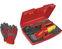  LI-ION POWER 80 SET ACCU GRAS- EN BUXUSSCHAAR + GRATIS HANDSCHOENEN MAAT M