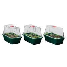 GARLAND MINI HIGH DOME PROPAGATOR (SET VAN 3) 17X10X12.5CM