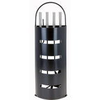 Home&Styling Openhaardset Rvs Zwart - 5 Delig