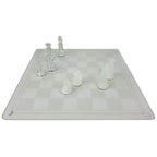 Glazen Spellenset (3-In-1) - Schaken, Backgammon, Checkers