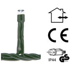 Ijspegel Verlichting 180 Led's - 6 Meter - Warm Wit