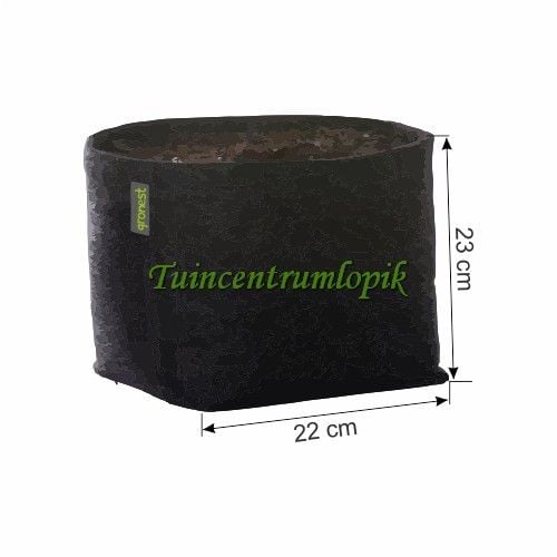 AQUA BREATHE FABRIC POT 11 LITER 22 X 22 X 23 CM