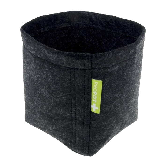 GARDEN HIGHPRO PROPOT ACTIVE VIERKANTE STOFFEN KWEEKPOT 30 LITER – 30 X 30 X 33 CM – MET HANDGREPEN