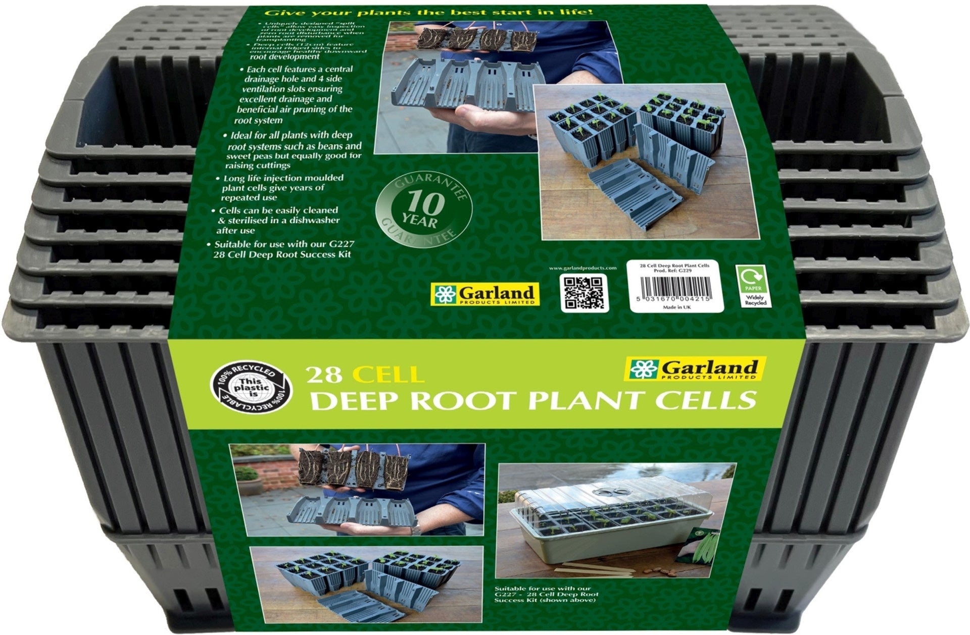 28 CELL DEEP ROOT PLANT CELLS