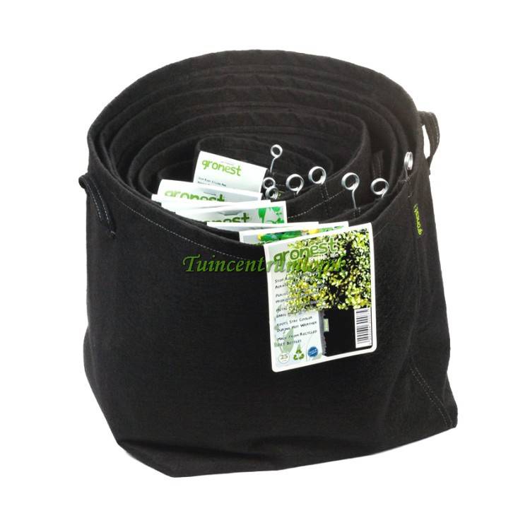 AQUA BREATHE FABRIC POT 19 LITER 26.5 X 26.5 X 27 CM