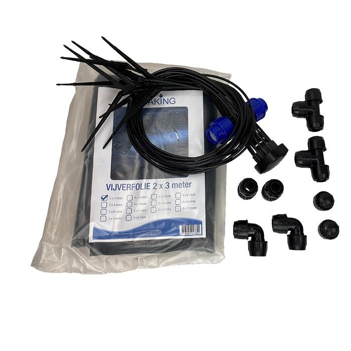 Bewateringssysteem 3m² - 60 pots