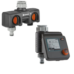 BESPROEIINGSCOMPUTER SET SELECT CONTROL MET 2-WEG WATERVERDELER