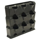 VERTICAL 3 MODULE STARTER SET - KLEUR ZWART
