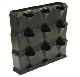 VERTICAL 3 MODULE STARTER SET - KLEUR ZWART