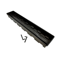 BAK 100 CM INCLUSIEF TWEE DRAINPIJPJES