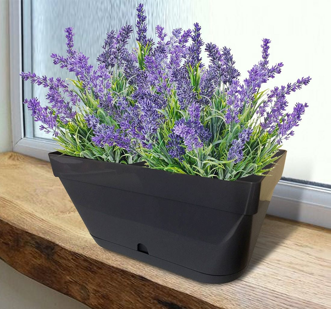  BLOEMBAK 40 CM ANTRACIET