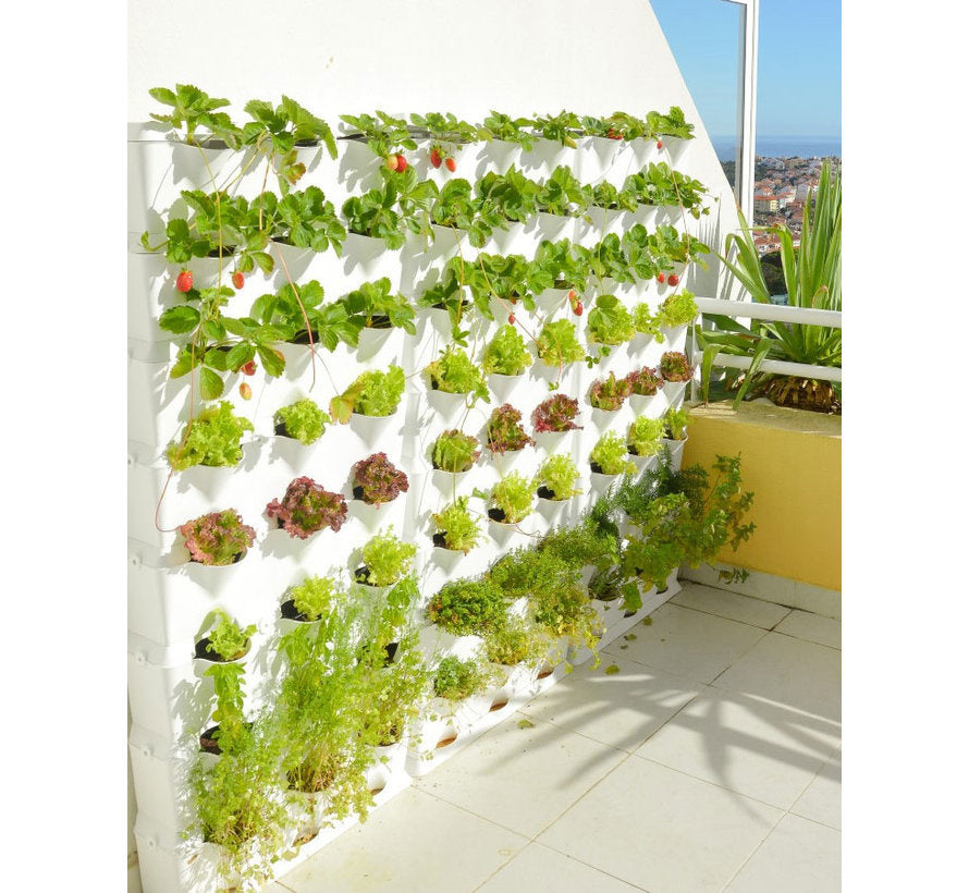 VERTICAL 3 MODULE STARTER SET - KLEUR WIT