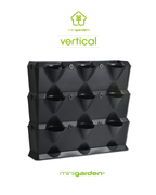 VERTICAL 3 MODULE STARTER SET - KLEUR ZWART