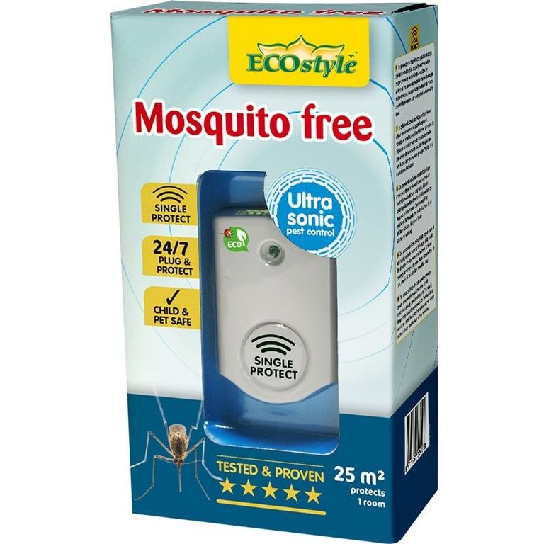 ECOSTYLE MOSQUITO FREE 25 M² VOOR 1 KAMER (TEGEN MUGGEN)