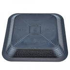 PLANTENSCHOTEL VIERKANT 23X23CM ZWART VOOR VEGA 9 LITER