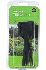 ZWARTE PLANTENLABELS T-VORM 10 STUKS