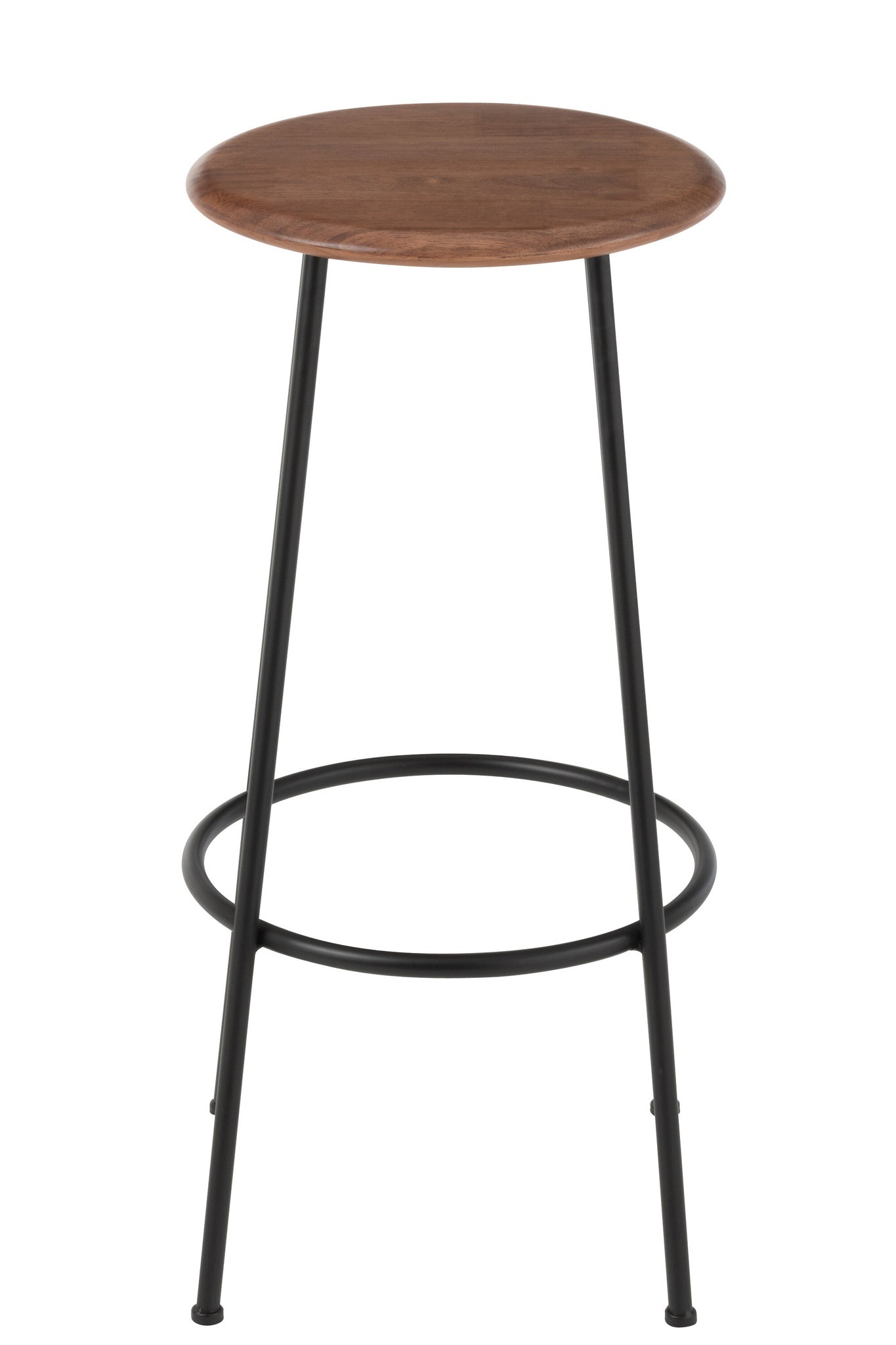 Barstoel Neo Staal Natuur/Zwart