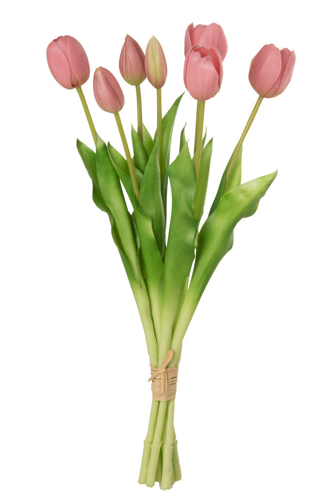 J-LINE BOEKET TULPEN 7 STUKS – PU ROZE LARGE